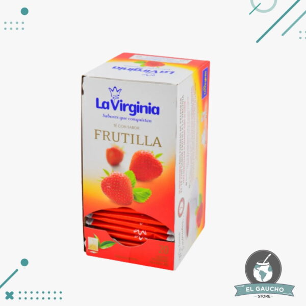 La Virginia Te sabor Frutilla X 20 Saquitos 2g (40gr)