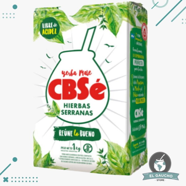 Yerba Mate CbSE Hierbas Serranas (1kg)