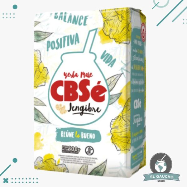 Yerba Mate CbSE JENGIBRE (500gr)