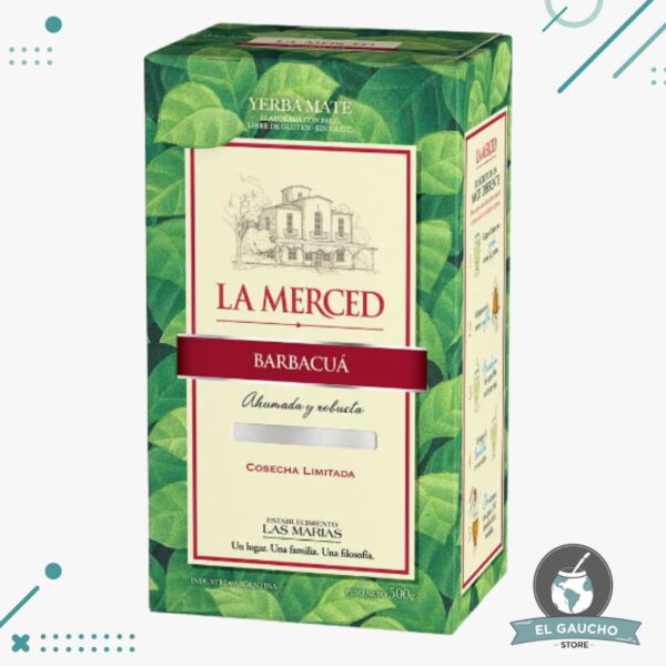 Yerba Mate La Merced, Barbacuá (500gr.)