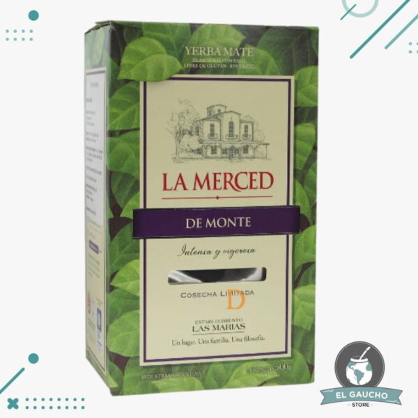 Yerba Mate La Merced, De Monte (500gr.)