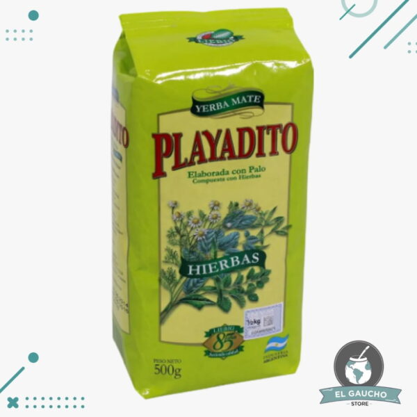 Yerba Mate Playadito Con Hierbas (500gr)