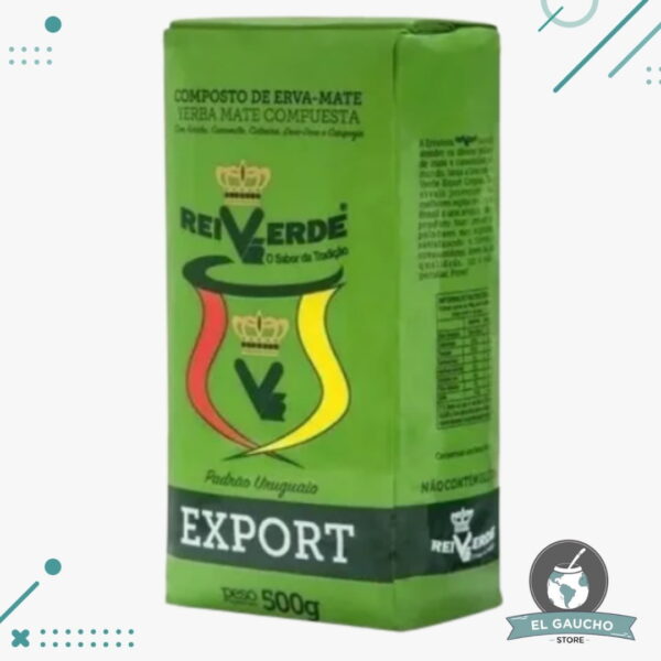 Yerba Mate Rei Verde Compuesta 500 gr (Brasil)