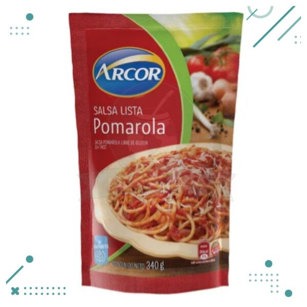 Arcor Salsa Tomate Lista para Usar POMAROLA 340g