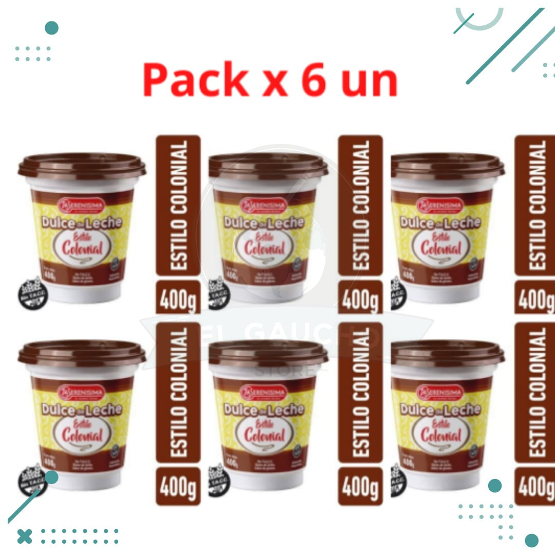 WhatsApp-Image-2022-06-02-at-2.19.34-PM-2-1.jpeg Dulce de Leche La Serenisima COLONIAL x (400gr) (Pack 6un) (2.4 kg) - Imagen 1