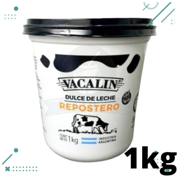 Dulce de Leche Vacalin REPOSTERO x 1kg