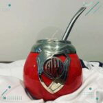 Mate River 100% Artesanal + Bombilla de Acero Inoxidable - Imagen 2