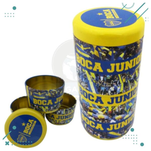 Set Latas x 3 Boca Juniors
