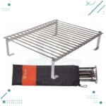 Parrilla Plegable Portatil De Camping Enrollable C/ Funda