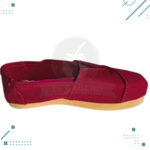Alpargatas suela GOMA, Color BORDO Premium PAMPERO - Imagen 3