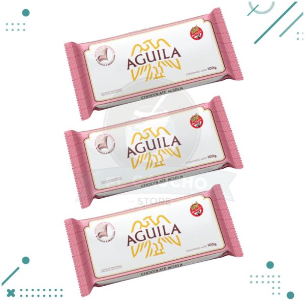 Chocolate Taza Aguila, Semiamargo (100gr) (Por 3u) (300gr)