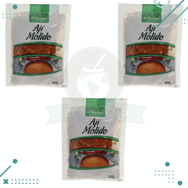 La Parmesana aji molido 15 gr (pack x 3un.) 45gr