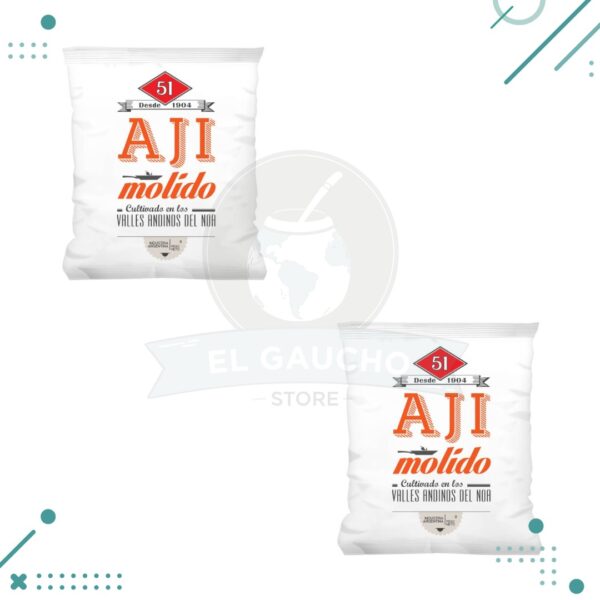 Aji molido (51) 25 gr (pack x2 un.) 50gr