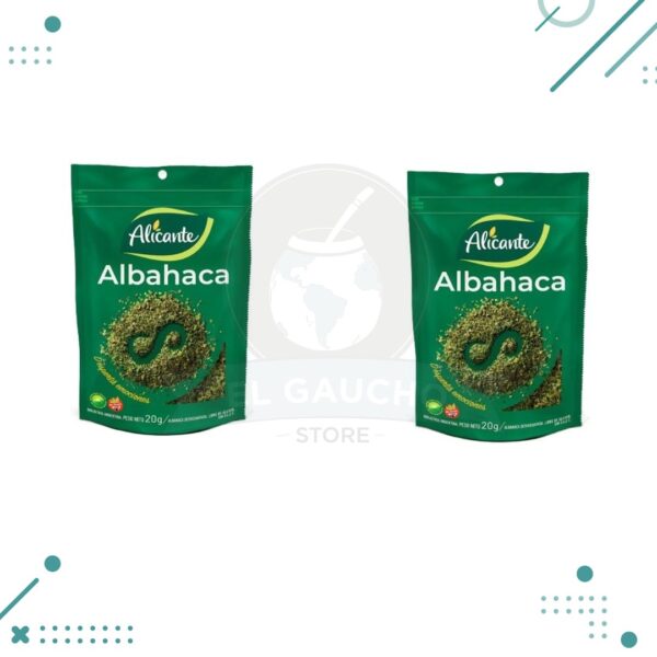 Alicante ALBAHACA 20gr (pack x2un.) 40gr