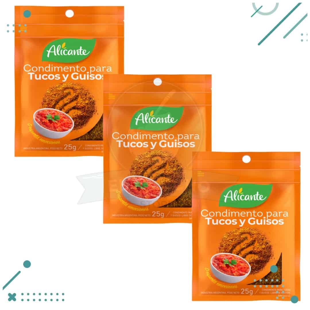 alicante-1.png Condimento para Tucos y Guisos Alicante x 25g (pack x 3u) (75g) - Imagen 1