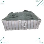 Almohadon Matero (Verde y blanco, lineas beige) - Imagen 2