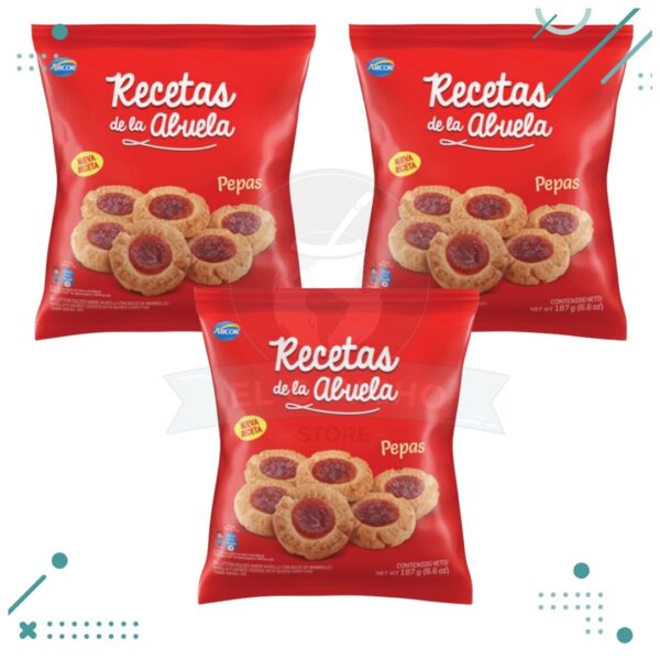Pepas Arcor Recetas De La Abuela 183 gr (Pack x3un) 549gr