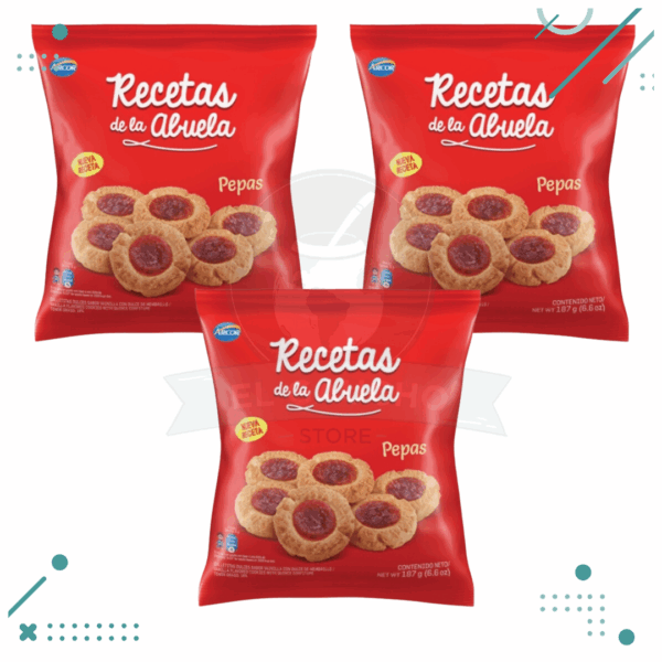 Pepas Arcor Recetas De La Abuela 183 gr (Pack x3un) 549gr