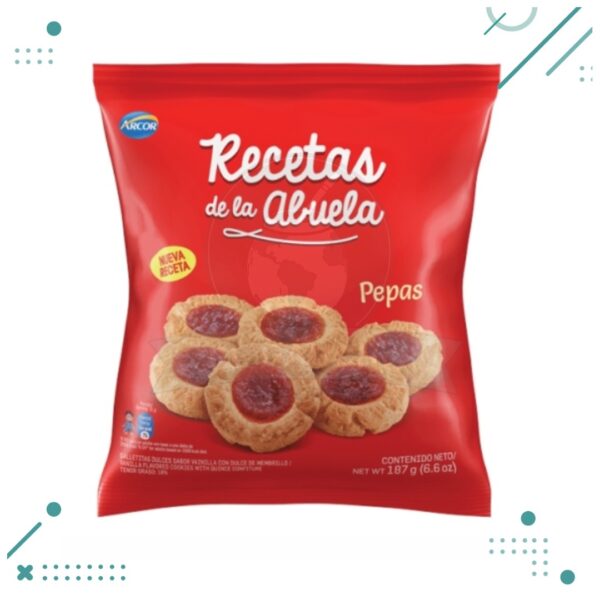 Pepas Arcor Recetas De La Abuela x183 gr
