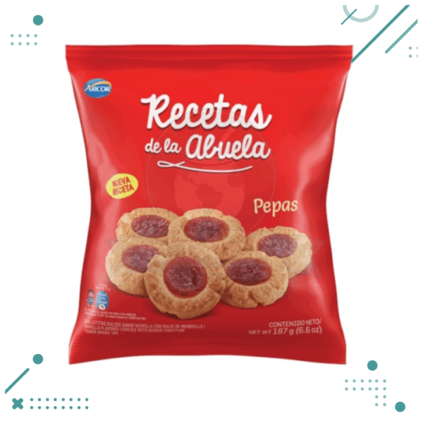 Pepas Arcor Recetas De La Abuela x183 gr