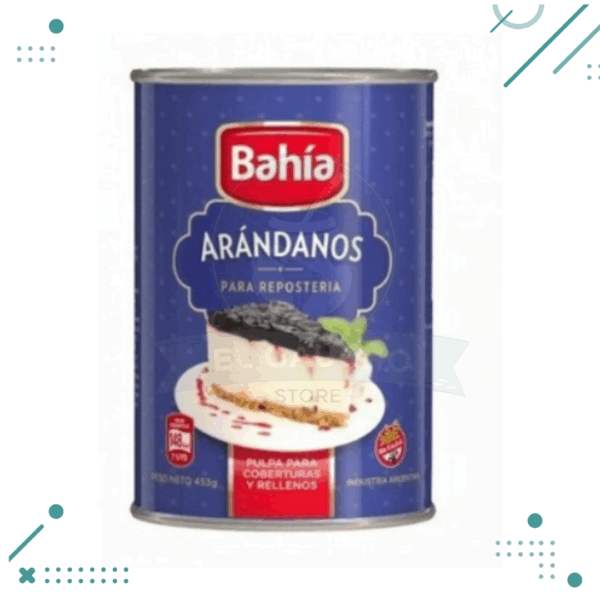 Pulpa de ARANDANOS Para Reposteria Bahia (435gr)