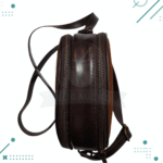 Bandolera cuero carpincho color marron - Imagen 2