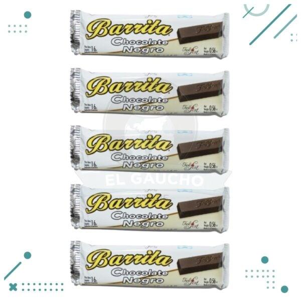 Barritas Chocolate Negro Felfort 16g x5u (80g)