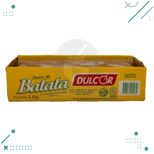 Dulce de Batata Dulcor cajon 2kg