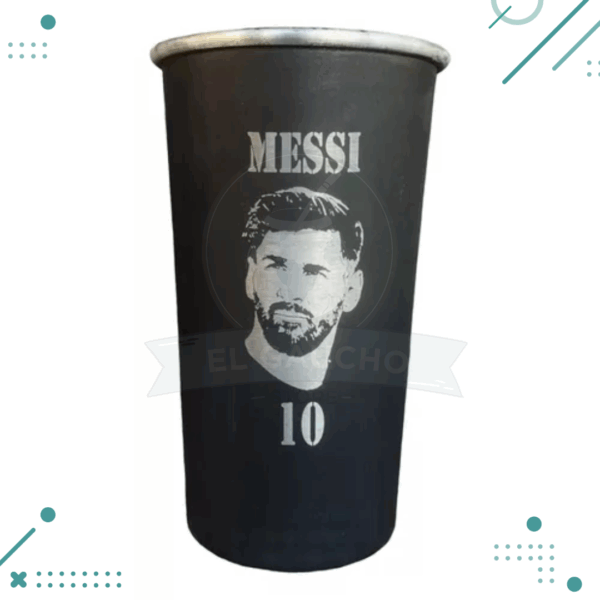 Vaso Fernet de aluminio MESSI - 10 (1Lt.)