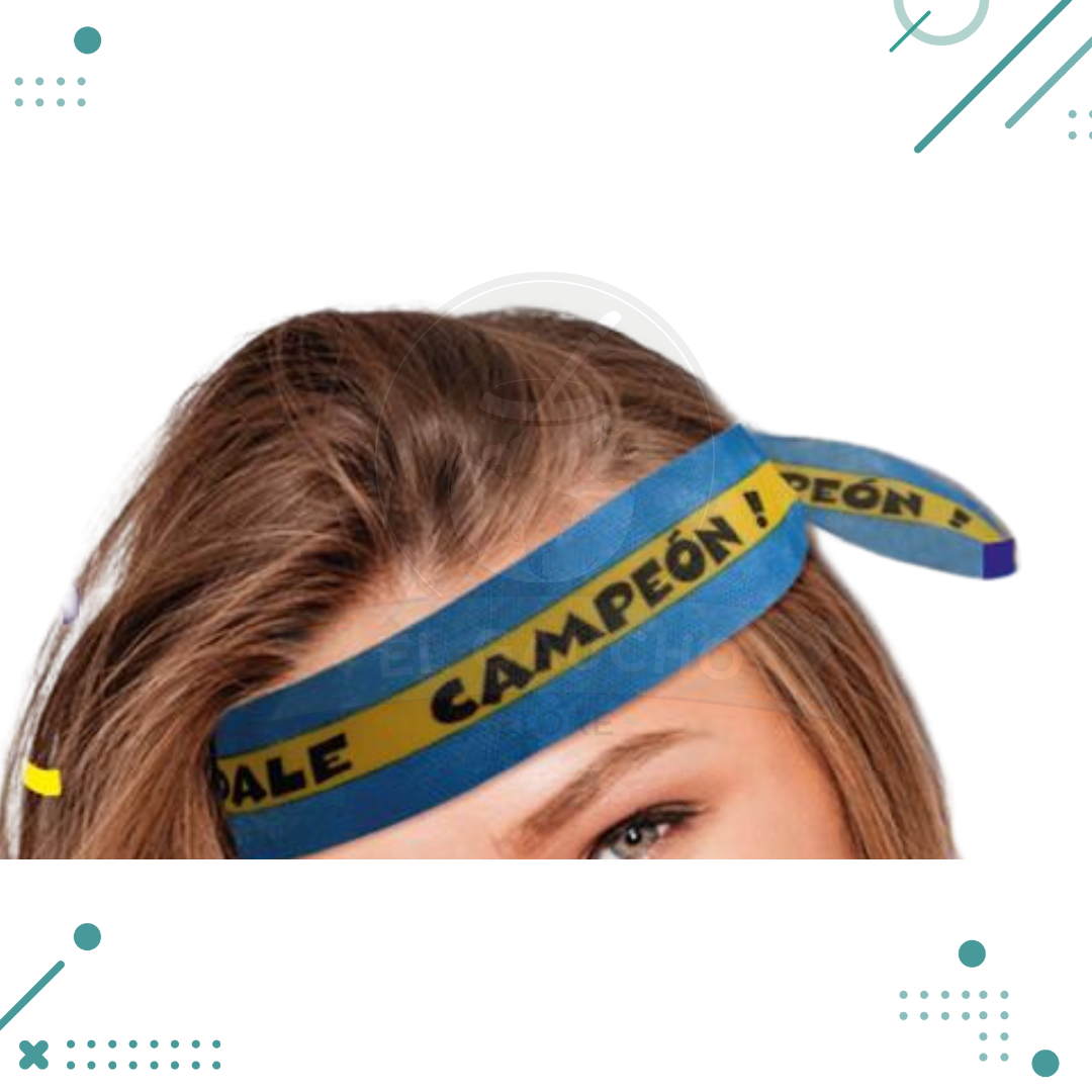 boca-vinchas1.png Vinchas fantasia BOCA JUNIORS x10 Un. - Imagen 1