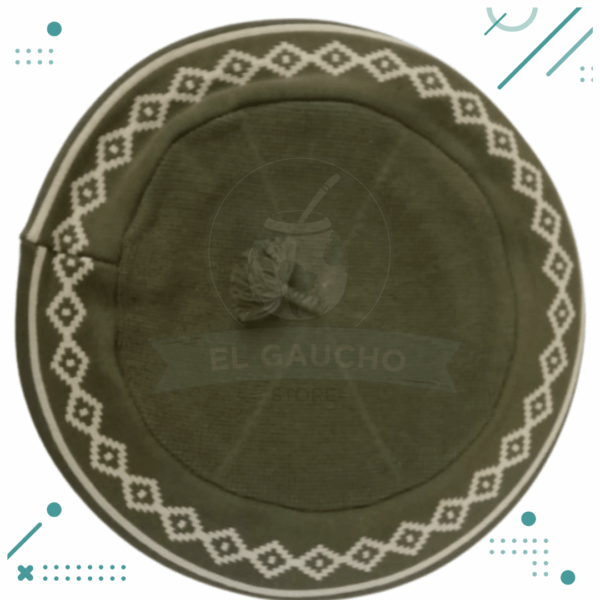 BOINA vuelo 32cm GUARDA PAMPA/GRIEGA COLOR GRIS OSCURO