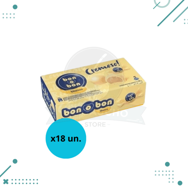 Bon o bon chocolate blanco 15gr (caja x18un.) 270gr