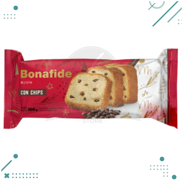 Budin con Chips de Chocolate Bonafide (200gr)