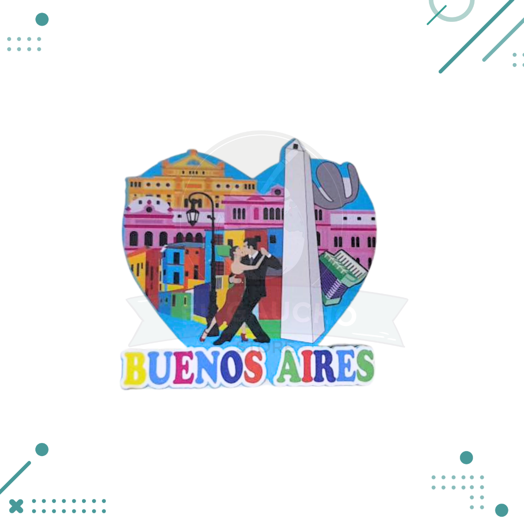 buenos-aires-cora.png Iman argentino turistico BUENOS AIRES CORAZON - Imagen 1