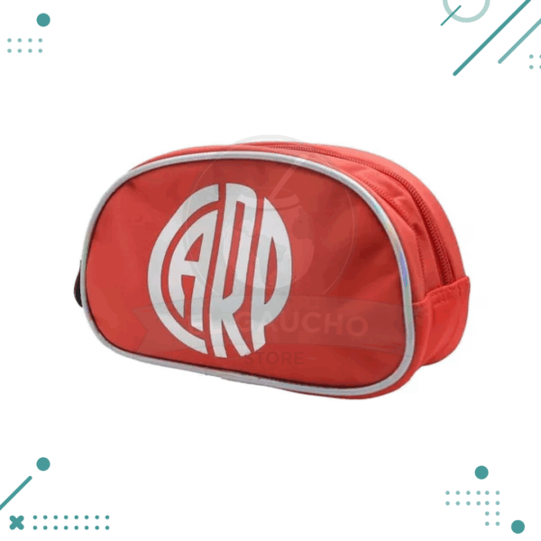 Cartuchera 3D doble cierre RIVER PLATE