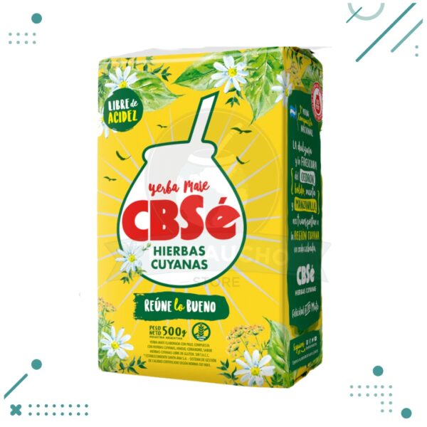 Yerba Mate CbSE Hierbas Cuyanas (500gr.)