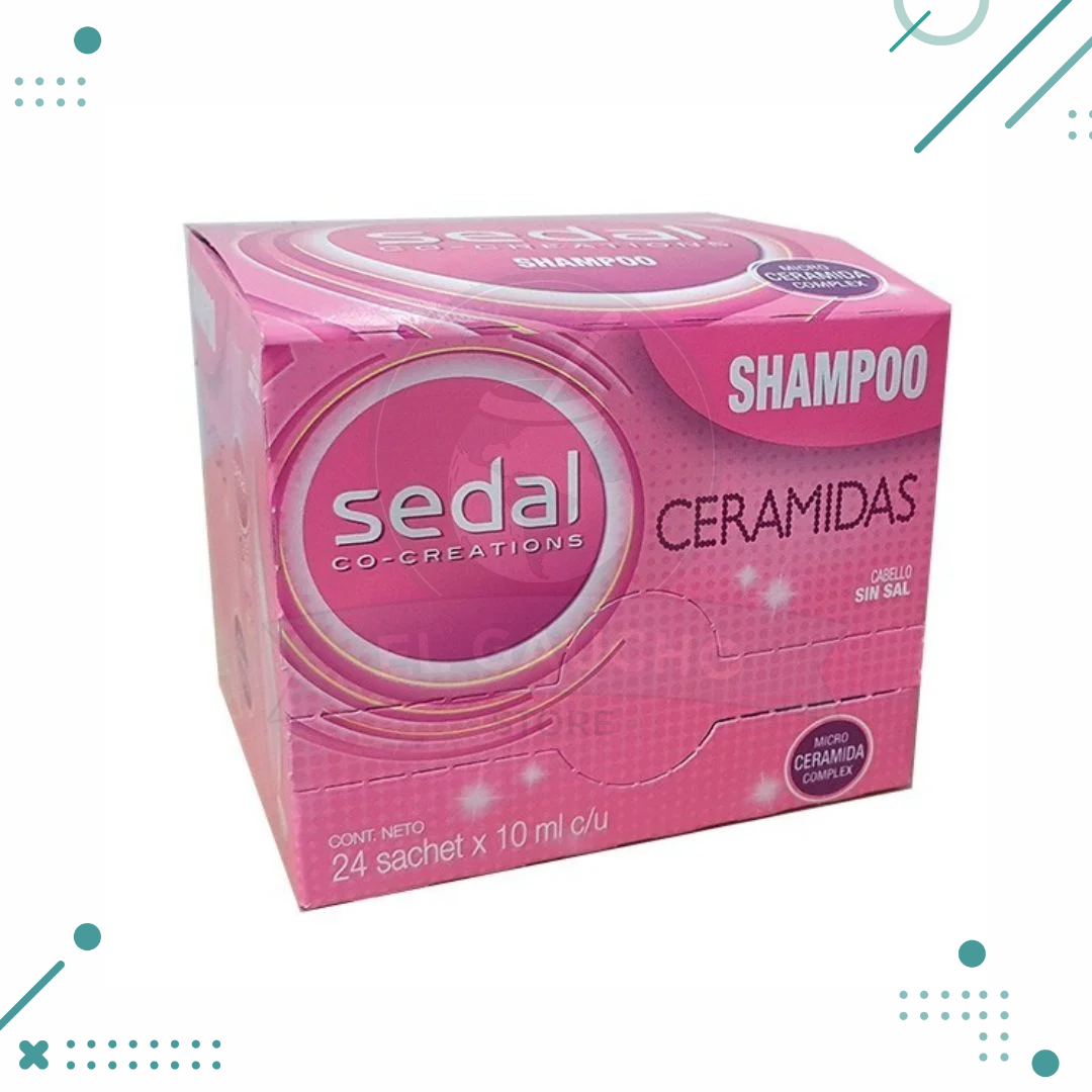 ceramidas2.png Shampoo Sedal Ceramidas 24 Sachet 10ml - Imagen 1