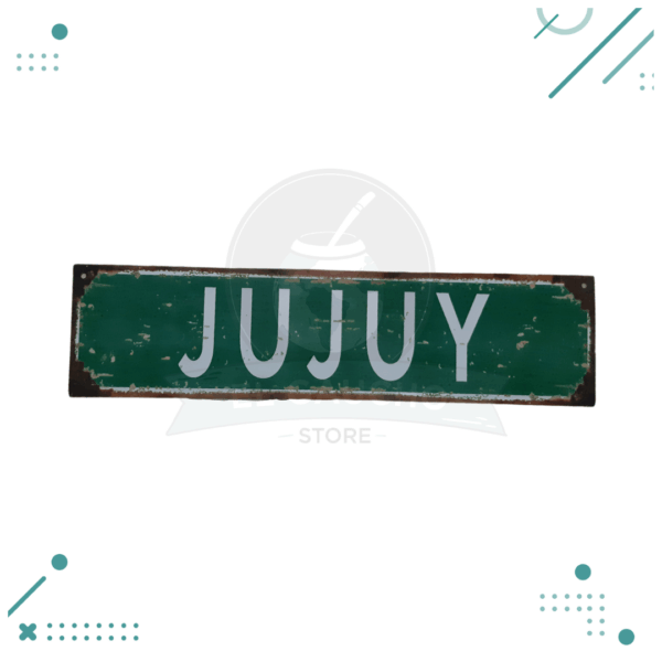 Cartel De Chapa Vintage Jujuy