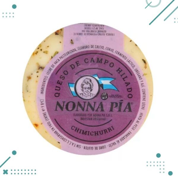 Queso de Campo Hilado NONNA PIA Sabor Chimichurri x210gr