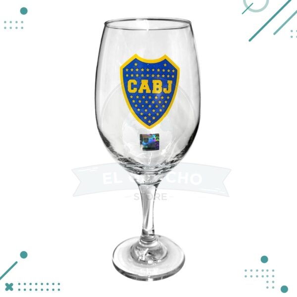 Copa grande de vidrio BOCA