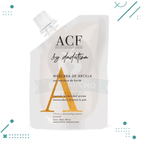 Acf By Dadatina Mascara Facial Arcilla