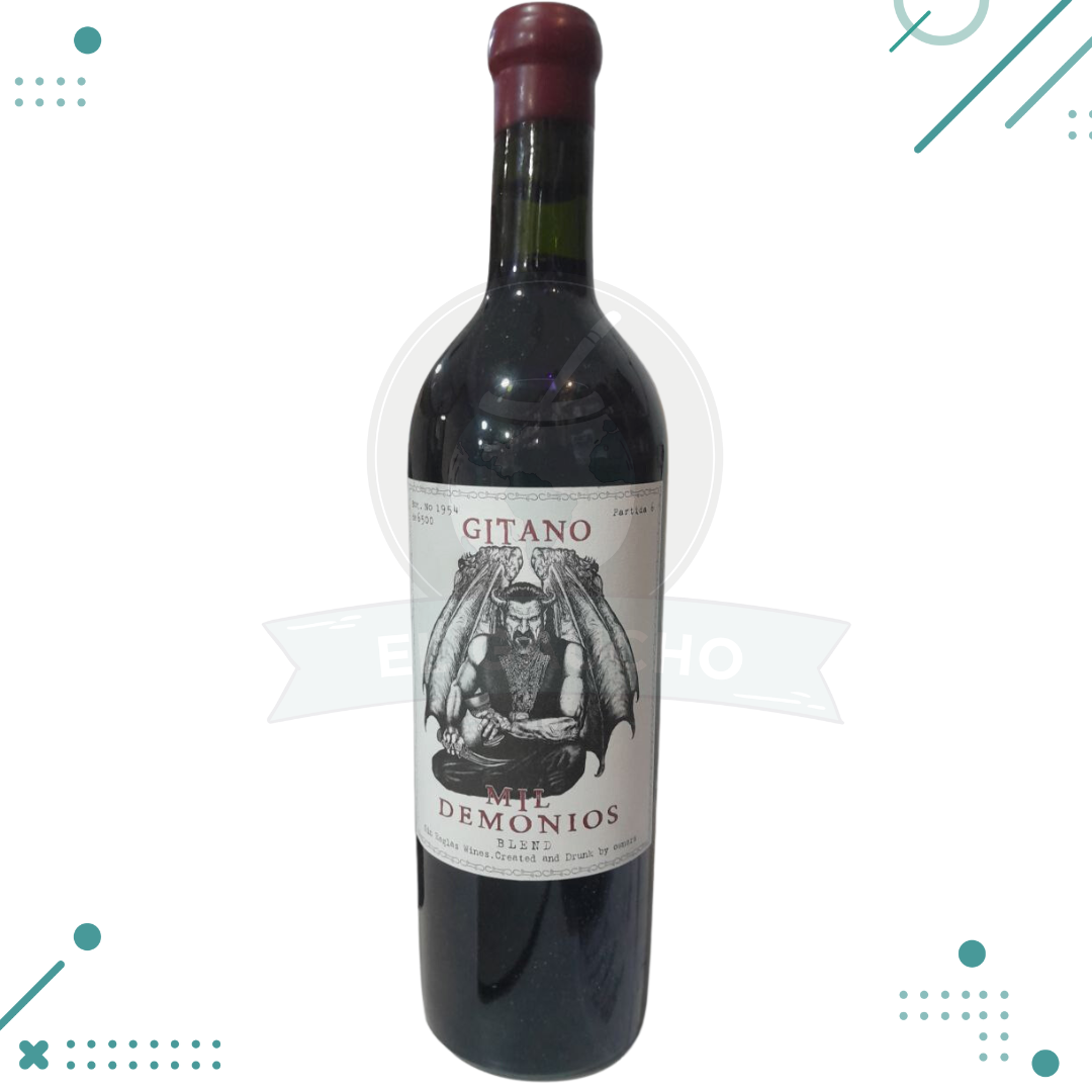 demonio6.png Vino MIL DEMONIOS (gitano) blend 750ml - Imagen 1