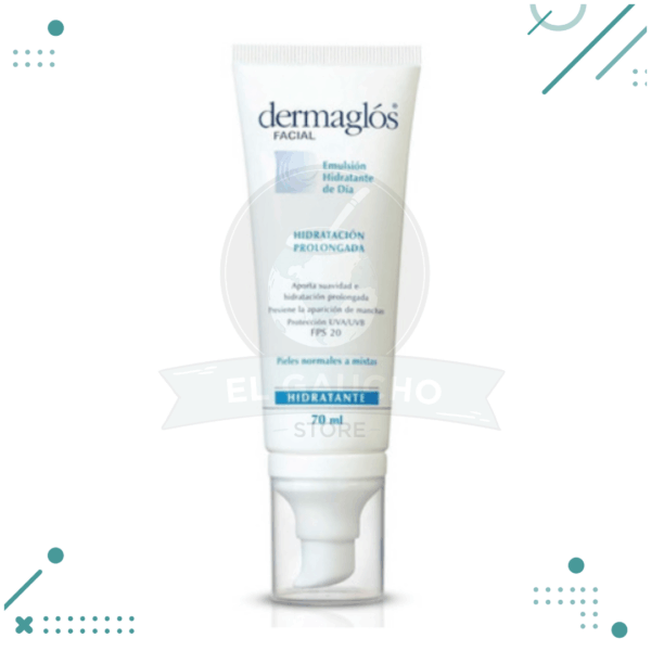Dermaglós Emulsión Hidratación Prolongada con FPS 20 70ml