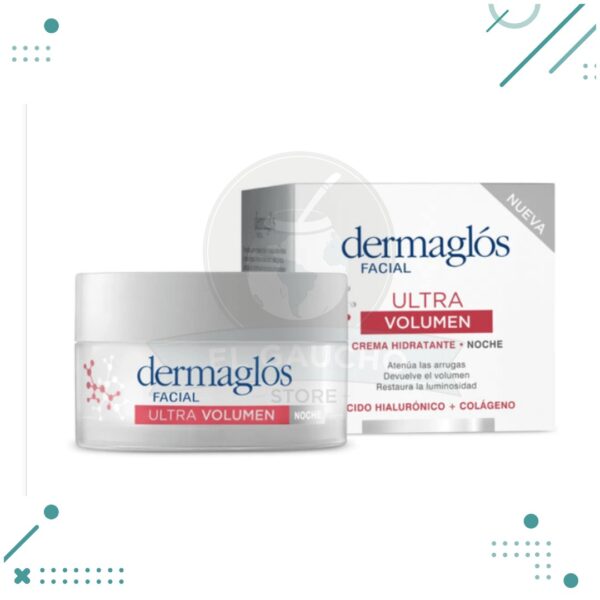 Dermaglós Facial Crema de Noche Ultra Volumen 50gr