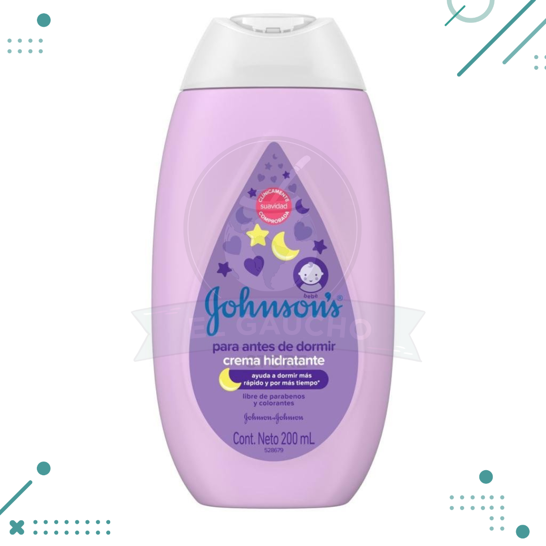 dormir.png Crema hidratate para antes de dormir JOHNSONS 200ml - Imagen 1