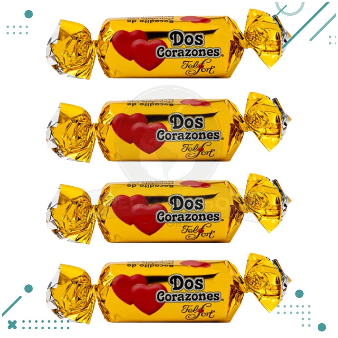dos-corazones.png Bombón Felfort Dos Corazones (26gr.) (x 4u.) (104gr.) - Imagen 1