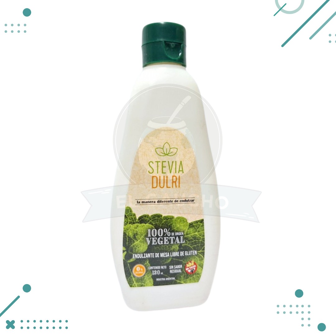 dulri.png Edulcorante 100% de origen vegetal STEVIA DULRI 120ml - Imagen 1