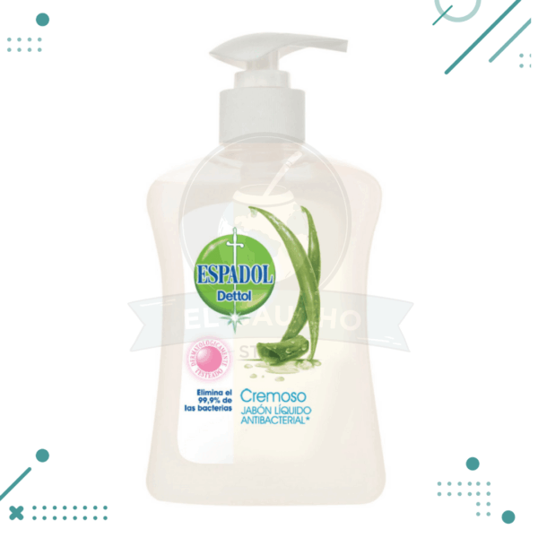 Jabón Liquido Antibacterial Cremoso Espadol x 250 ml