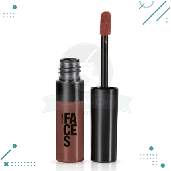 Labial Líquido Mate Larga Duración, Natura Faces, Color CHOCOLATE MOUSSE 5,5ml