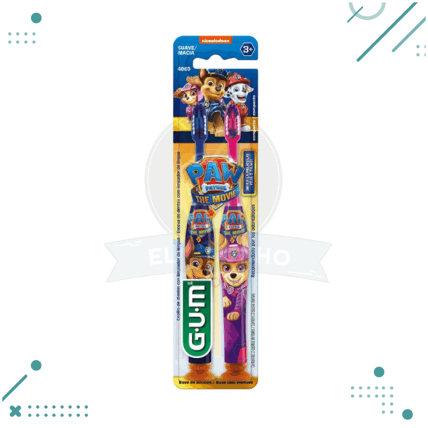 Cepillo Dental Infantil Gum Paw Patrol x2un